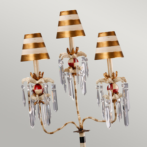 Birdland 3 Arm Tischlampe Elstead small 2