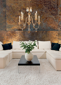 Mignon 8 Licht Kronleuchter Elstead small 1