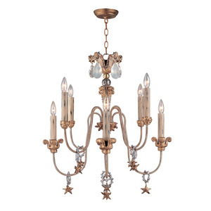 Mignon 8 Licht Kronleuchter Elstead small 0