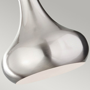 Beso 1 Light Mini Pendelleuchte - gebürsteter Stahl Elstead small 3