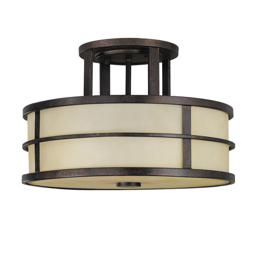 Prüfen Fusion 3 Light Semi-Flush Elstead