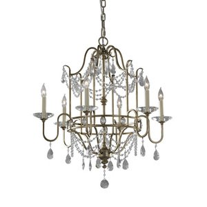 Gianna 6 Licht Kronleuchter Elstead small 0