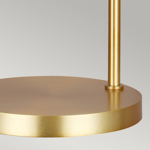 Joan 1 Light Tischlampe - Midnight Black & Brushed Brass Elstead small 3