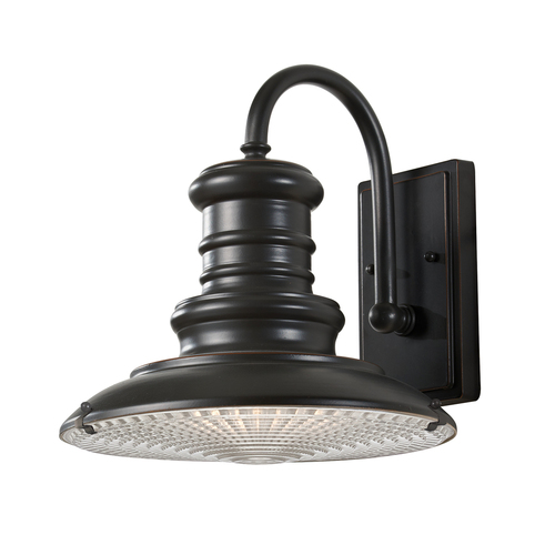 Prüfen Redding Station 1 Licht Medium Wandlaterne - Restoration Bronze Elstead