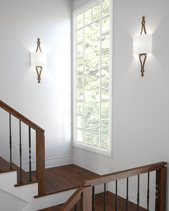 Tilling 1 Licht Wandleuchte - Distressed Gold Leaf Elstead small 1