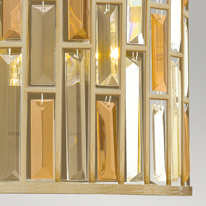 Gemma 2 Licht Wandleuchte - Silver Leaf Elstead small 3