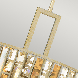 Gemma 3 Light Pendelleuchte - Silver Leaf Elstead small 1