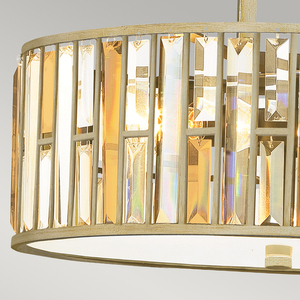 Gemma 3 Light Pendelleuchte - Silver Leaf Elstead small 2