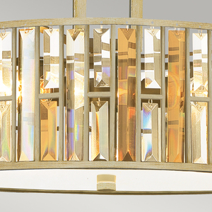 Gemma 3 Light Pendelleuchte - Silver Leaf Elstead small 3