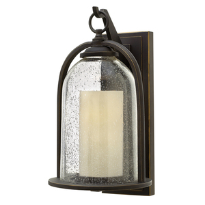 Quincy 1 Licht Medium Wandlaterne Elstead small 0