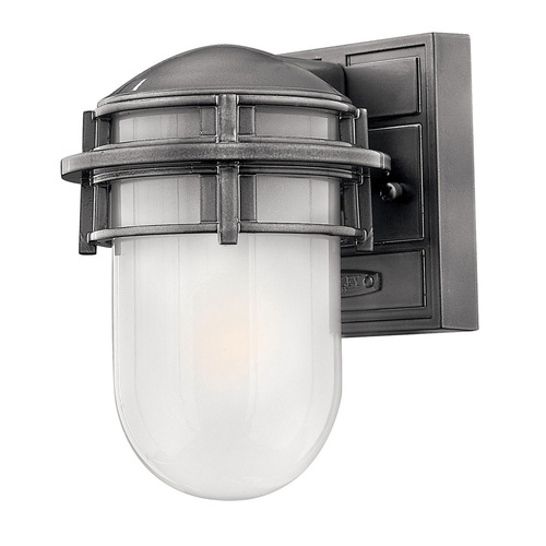 Prüfen Reef Mini 1 Licht Laterne - Hematite Elstead