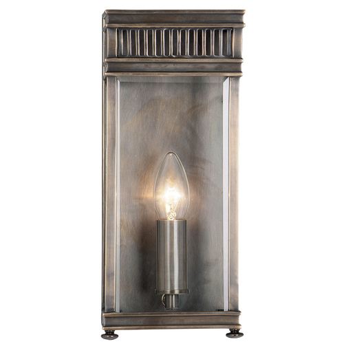 Prüfen Holborn 1 Licht Halb Laterne Klein - Dunkel Bronze Elstead