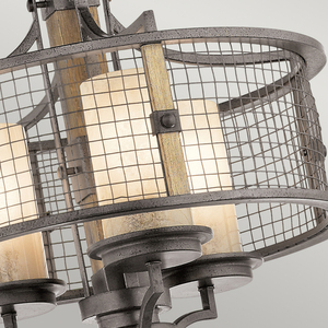 Ahrendale 3 Licht Duo-Mount Kronleuchter Elstead small 4