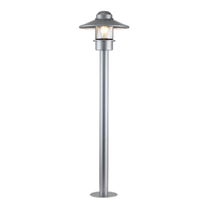 Klampenborg 1 Licht Poller - Silber Elstead small 0