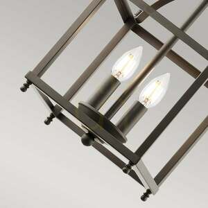 Larkin 2 Licht Pendelleuchte - Olde Bronze Elstead small 2