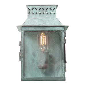 Lambeth Palace 1 Licht Wandlaterne - Verdigris Elstead small 0
