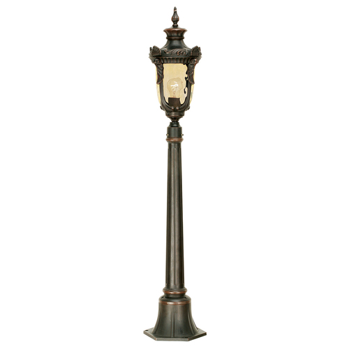 Prüfen Philadelphia 1 Leuchte Medium Säule - Altbronze Elstead