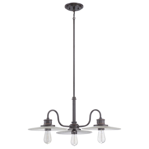 Admiral 3 Licht Kronleuchter Elstead small 1