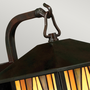 Inglenook 1 Licht Außen kleine Wandleuchte Elstead small 1