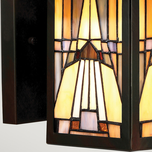 Inglenook 1 Licht Außen kleine Wandleuchte Elstead small 2