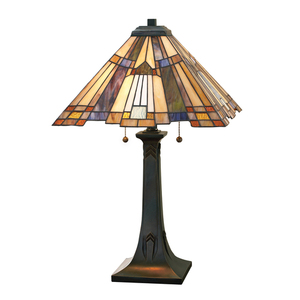 Inglenook 2 Licht Tischlampe Elstead small 0