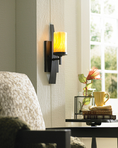 Kyle 1 Licht Wandleuchter mit 1 Licht Elstead small 1