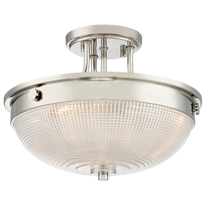 Mantle 2 Light Semi-Flush - Nickel poliert Elstead small 3