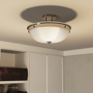 Mantle 2 Light Semi-Flush - Nickel poliert Elstead small 5