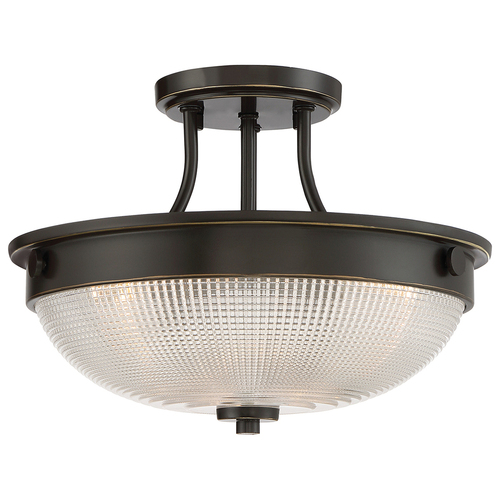 Prüfen Mantle 2 Light Semi-Flush - Palladian Bronze Elstead
