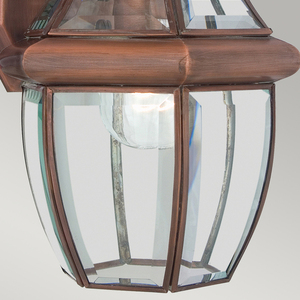 Newbury 1 Licht Medium Wandlaterne - Aged Copper Elstead small 3
