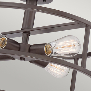 New Harbor 4 Light Semi-Flush Elstead small 6