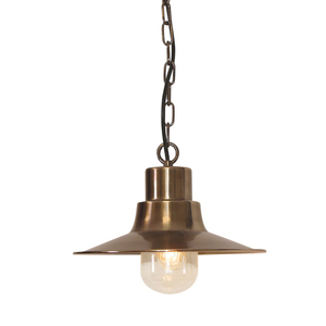 Sheldon 1 Lichtkette Laterne - Aged Brass Elstead small 0