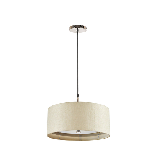 Prüfen Sienna 1 Leuchte Pendelleuchte - Creme Elstead