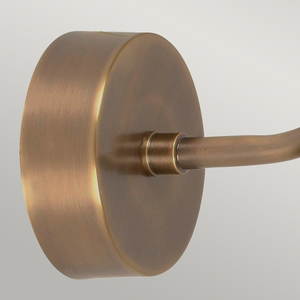 Somerton 1 Licht Wandlaterne - Aged Brass Elstead small 1
