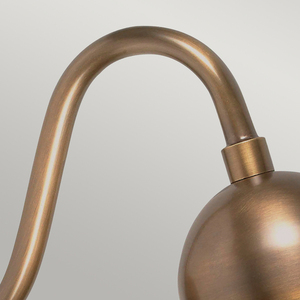 Somerton 1 Licht Wandlaterne - Aged Brass Elstead small 2
