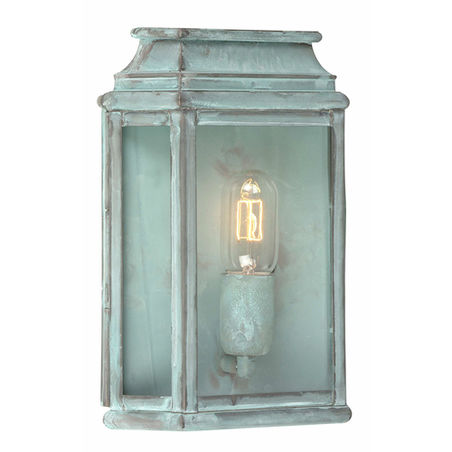 Prüfen St Martins 1 Licht Wandlaterne - Verdigris Elstead