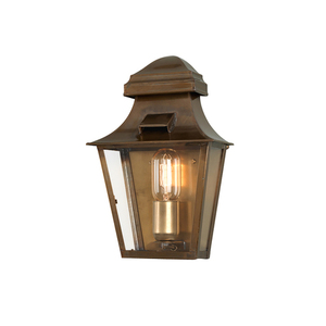 St Pauls 1 Licht Messing Wandlaterne Elstead small 0