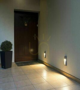 Außenwandleuchte SU-MA 2502B aschgrau 23 cm LED 2700K IP65 small 3