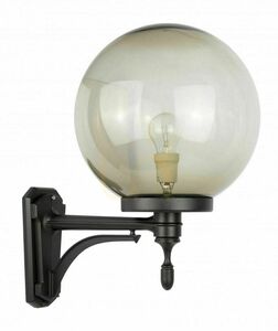 Außenwandleuchte SU-MA schwarz patiniert Aluminiumguss E27 K 3012/1/K 300 U small 1