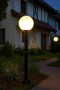 Außenstehleuchte SU-MA schwarz 125 cm E27 K 5002/2/K 250 small 2
