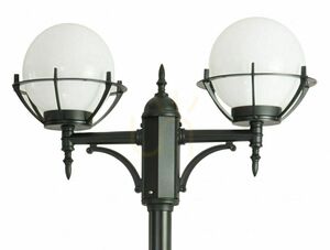 Gartenlaterne SU-MA Kule 2-flammig schwarz patiniert OGMWN 2 KPO small 2