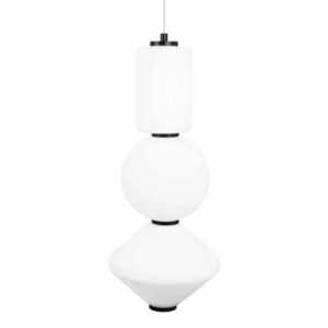 Pendelleuchte Max Light Akiko P0468 schwarz 20 cm Metall Milchglas LED 16W 2 Pendelleuchte Max Light Akiko P0468 schwarz 20 cm Metall Milchglas LED 16W small 2