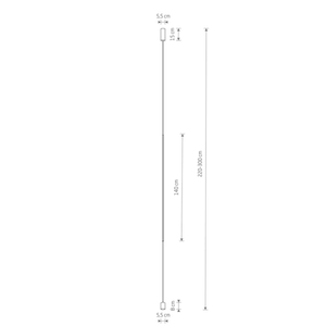 VERTIC LED-Pendelleuchte 10362 Nowodvorski small 2