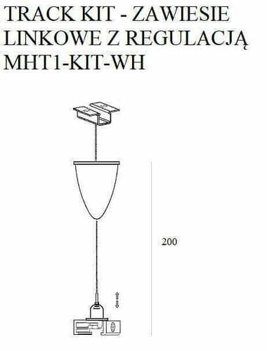 Prüfen Kabelverstärkung Max Light MAX MHT1-KIT-WH weiß 2 m Aluminium