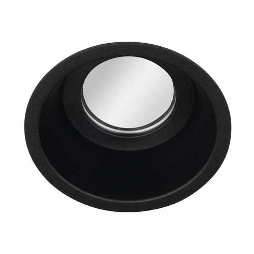 Prüfen Einbauleuchte Max Light Bellatrix H0114 schwarz 9W LED 3000K IP54 Ø8,5 cm