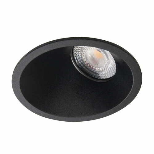 Prüfen Einbauleuchte Max Light Bellatrix H0116 schwarz 9W LED 3000K Ø9,8 cm