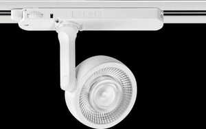 Schienenstrahler Max Light Charon S0013 weiß LED 15W 3000K dimmbar small 1
