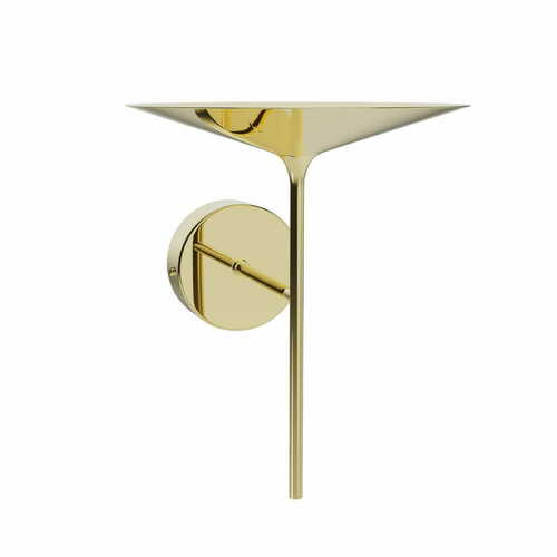 Prüfen Wandlampe Max Light Hana W0304 Gold Aluminium LED 6W 3000K