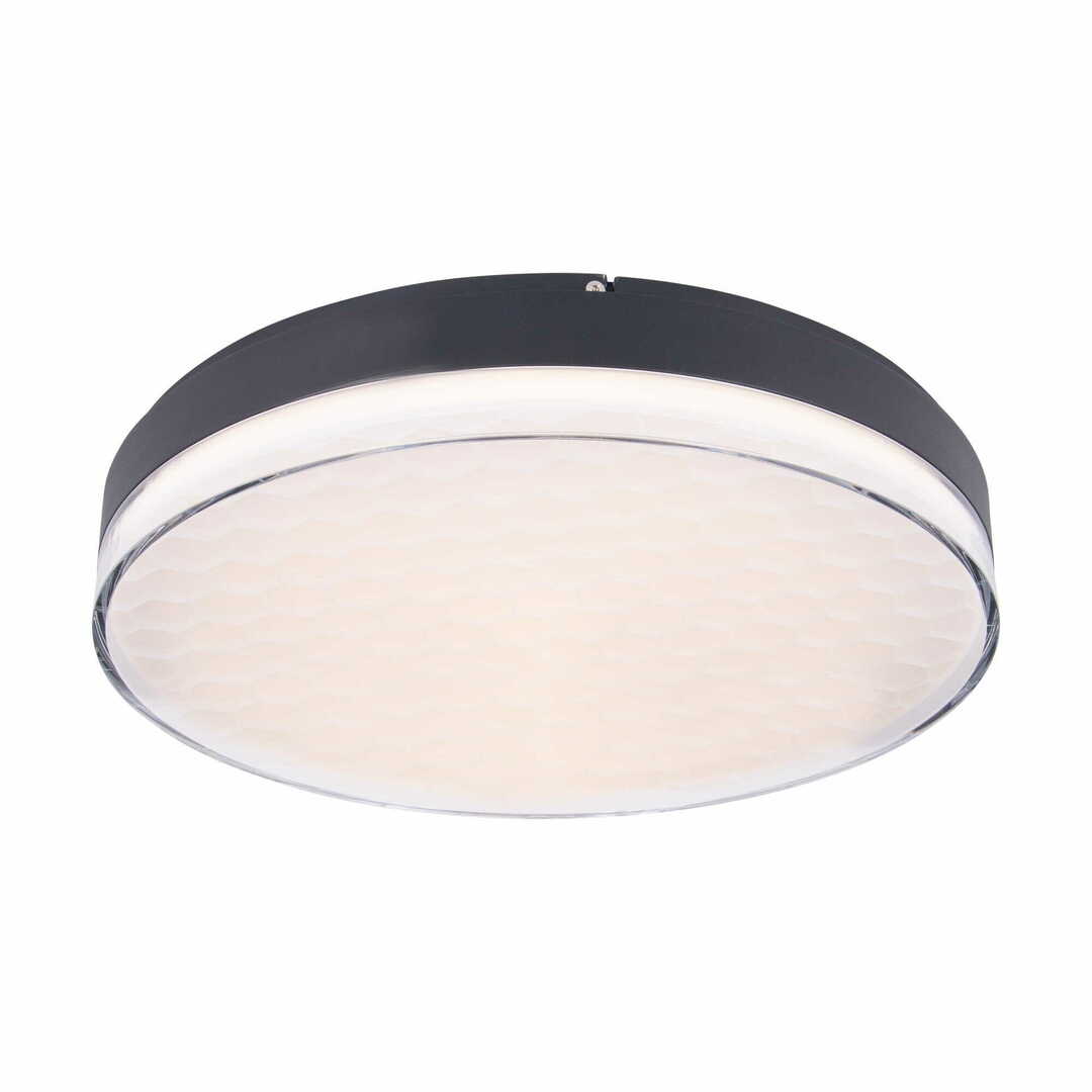 Plafon Max Light Sekko C0218 LED schwarz 48 cm 54W 3000K