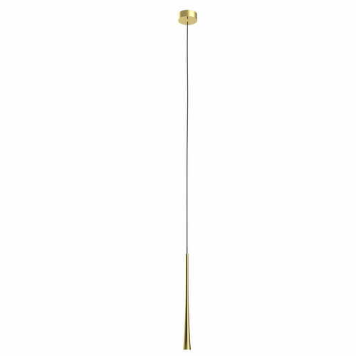 Prüfen Pendelleuchte Max Light Coffee P0484 gold Metall 140 cm LED 7W 3000K